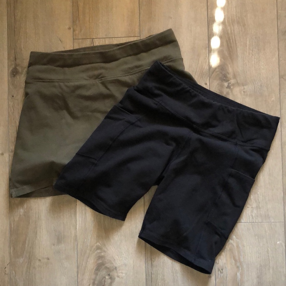 Pact Skort and Biker Shorts